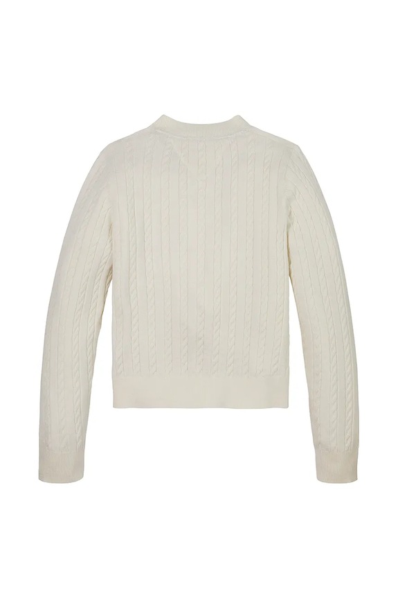 Момиче Детска жилетка Tommy Hilfiger KG0KG08282.128.176.PPYA бежов
