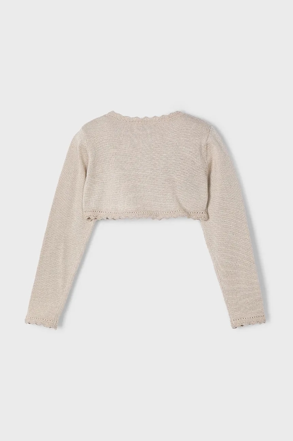 BIMBA Mayoral cardigan per bambini 320.6A.Mini.PPYA marrone