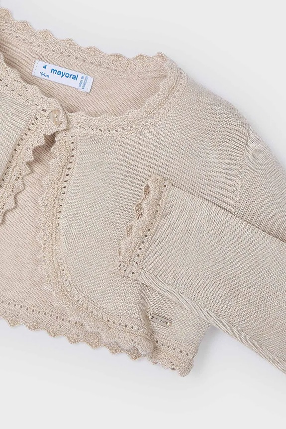 Mayoral cardigan per bambini marrone 320.6A.Mini.PPYA