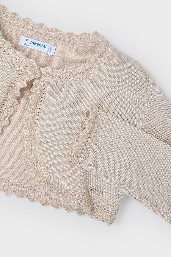 Mayoral cardigan per bambini marrone 320.6A.Mini.PPYA