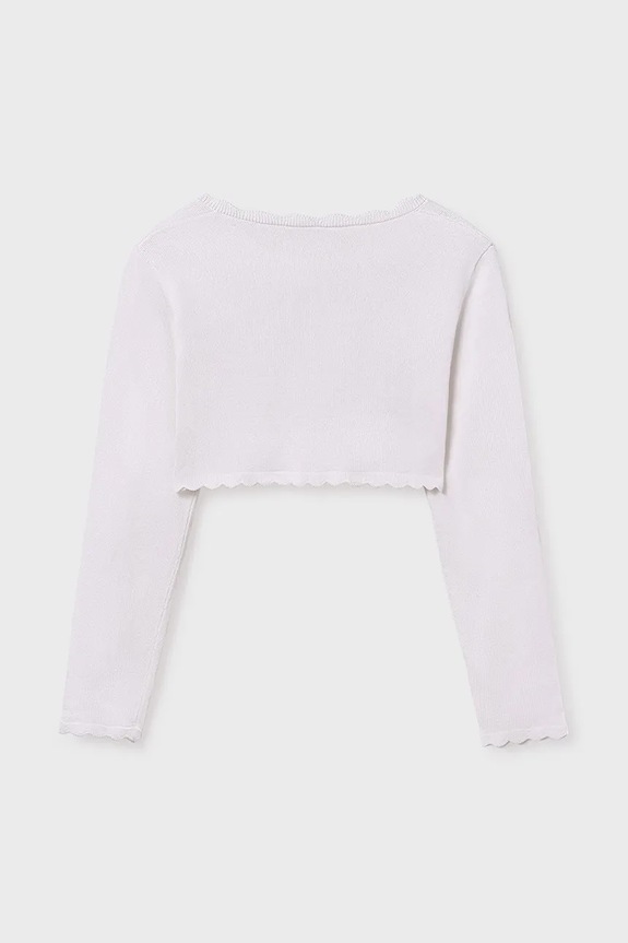 Mayoral cardigan per bambini 332.8A.Junior.PPYA beige SS25