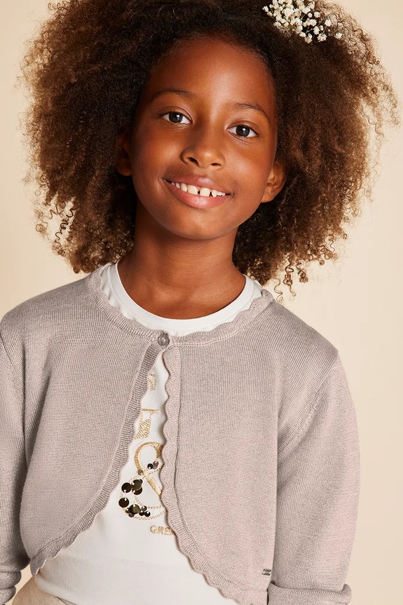 Otroška jopica Mayoral Tanka bež 332.8A.Junior.PPYA