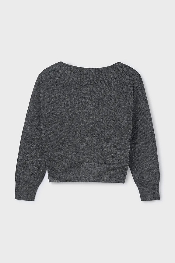 Mayoral maglione per bambini 6349.8A.Junior.PPYA grigio SS25