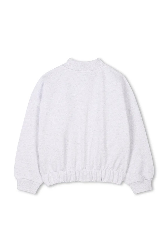 Παιδικό μπουφάν bomber Dkny D62284.114.150 γκρί SS25