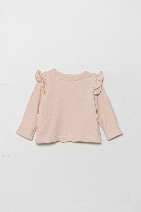 Παιδικό κάρδιγκαν United Colors of Benetton 3Z4JA501I.W.Seasonal ροζ SS25