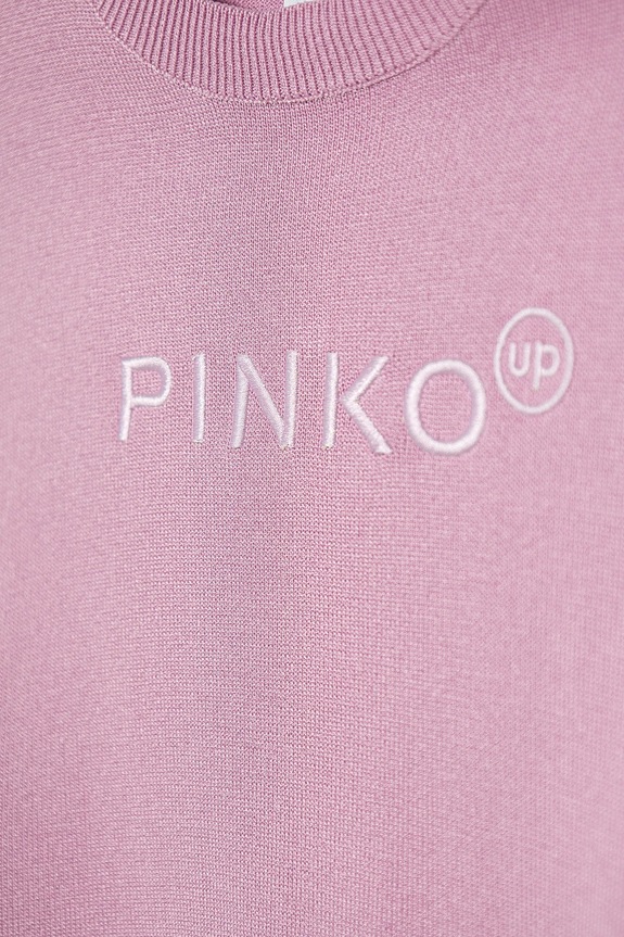 Pinko Up pulover copii roz KFMA007.C.FL073