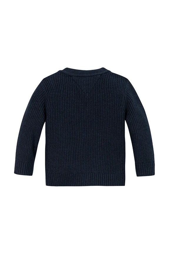 Tommy Hilfiger sweter niemowlęcy KN0KN01962.PPYA granatowy SS25