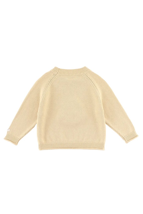 Αγορίστικα Βρεφικό βαμβακερό πουλόβερ Donsje Valenthe Sweater Bee 4098401.68.92 μπεζ