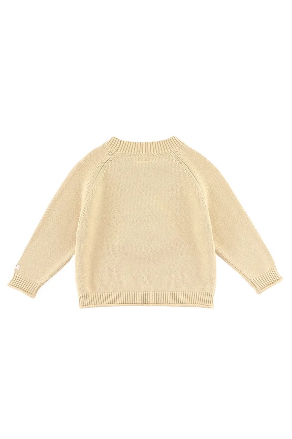 Αγορίστικα Παιδικό βαμβακερό πουλόβερ Donsje Valenthe Sweater Bee 4098401.98.128 μπεζ