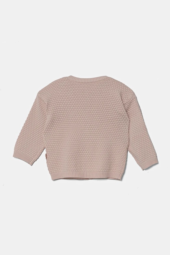 United Colors of Benetton cardigan in cotone per neonati 1294A500Y.W.Seasonal rosa SS25