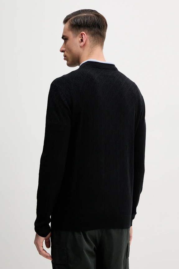 Odzież Armani Exchange sweter XM000176.AF10454 granatowy