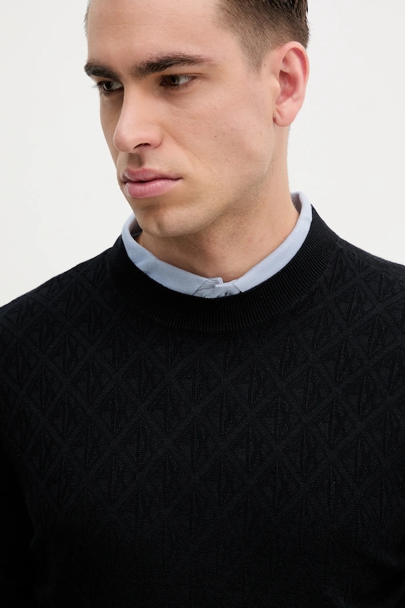 Armani Exchange sweter granatowy XM000176.AF10454