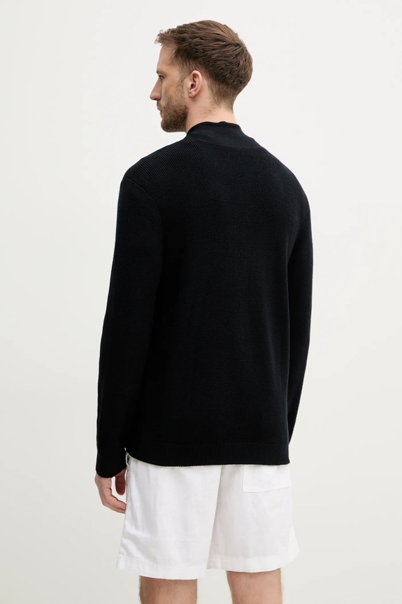 Odzież Armani Exchange sweter z domieszką wełny XM000186.AF10348 granatowy