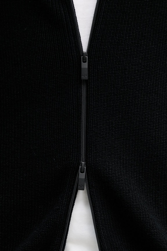 Armani Exchange sweter z domieszką wełny XM000186.AF10348 granatowy