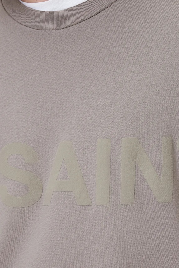 AllSaints bluza bawełniana BIGGY M029NA beżowy SS25