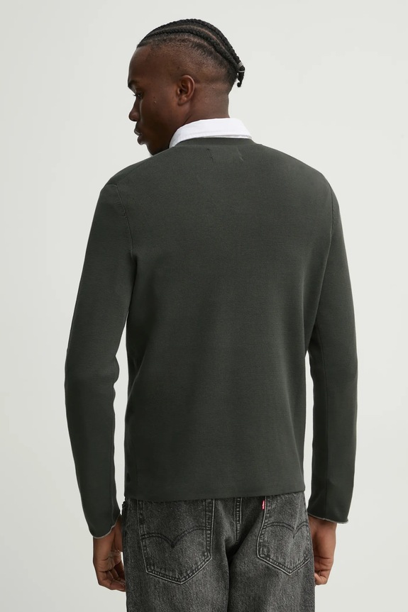 Odzież Marc O'Polo sweter bawełniany 520501660022 zielony