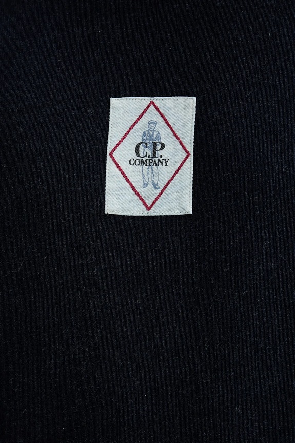 C.P. Company bluza bawełniana 18CMSS184A110055W granatowy