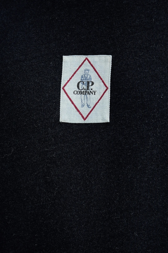 C.P. Company bluza bawełniana 18CMSS184A110055W granatowy