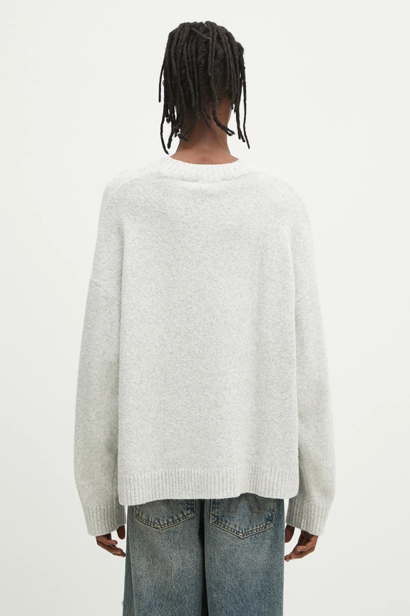Oblečení Svetr s příměsí kašmíru Represent Marled Knit Jumper MLM3839.50 šedá