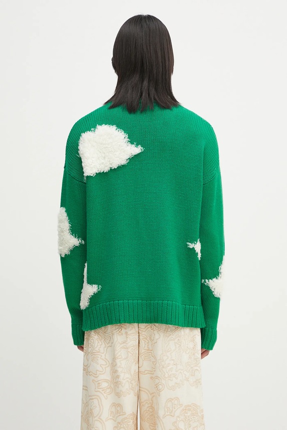 Abbigliamento Fiorucci maglione in lana Cloud Sweater U02SPKSW335KN03GN02 verde