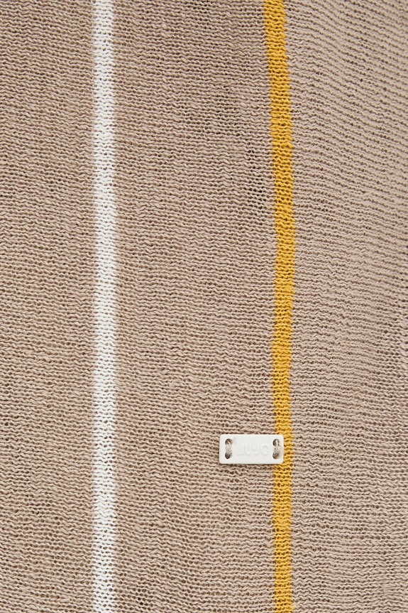 Liu Jo kamizelka lniana QA5235.MA72P beżowy