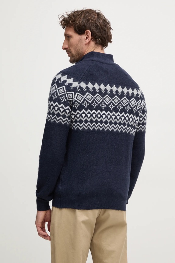Odzież Guess sweter z domieszką wełny M4PR59.Z3LQ0 granatowy