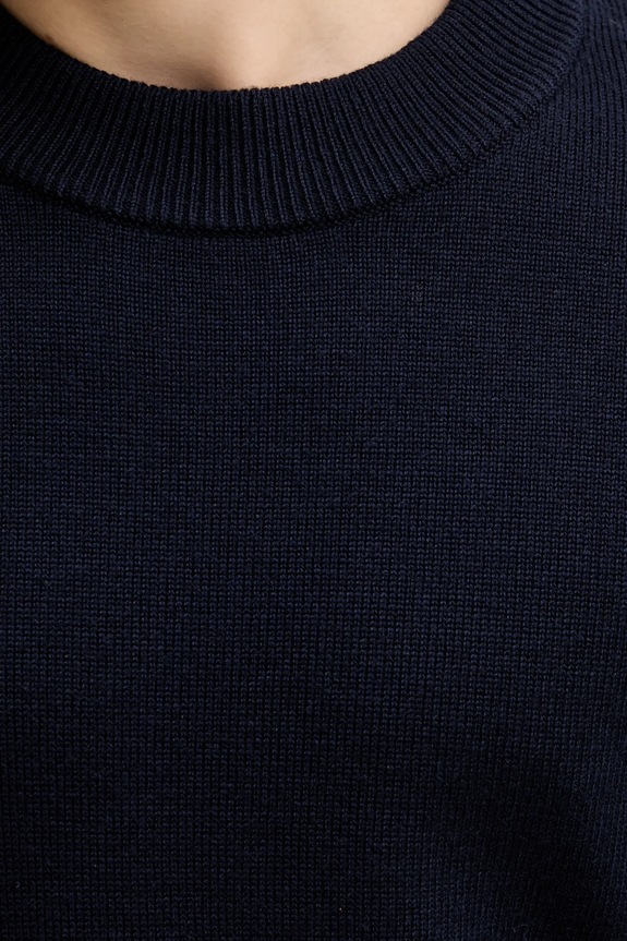 Sunflower maglione in lana 3039.SFR blu navy