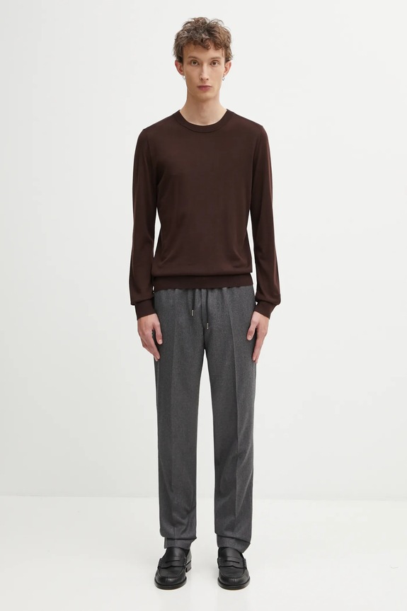 Вовняний светр Paul Smith M1R.238Z.P02093 коричневий