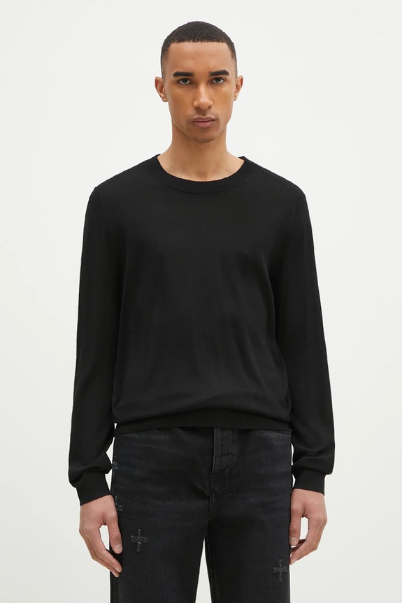 Paul Smith maglione in lana semplice nero M1R.238Z.P02093