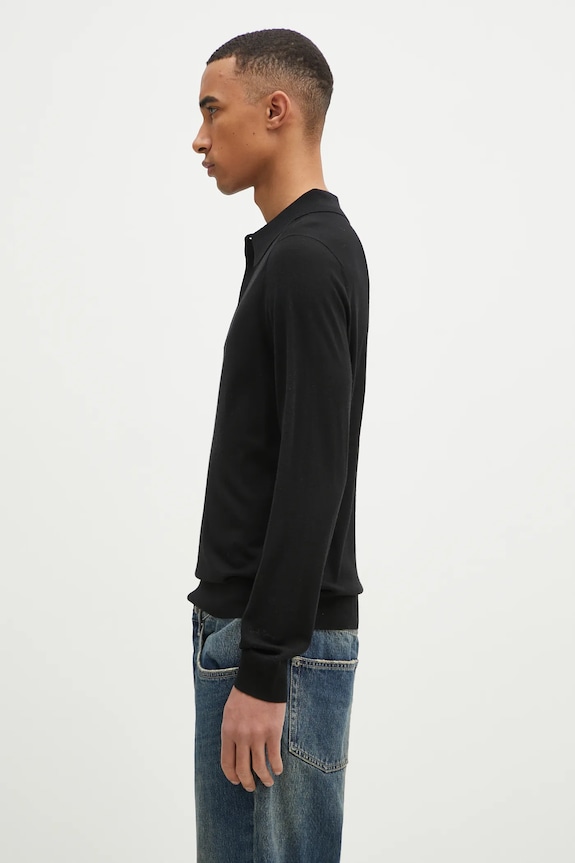 Paul Smith maglione in lana M1R.241Z.P02093 nero SS25