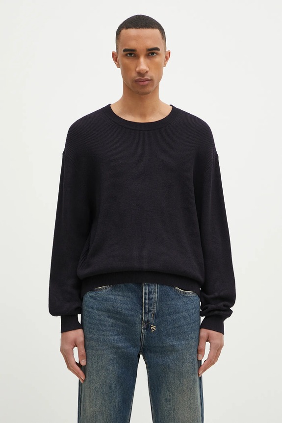 Paul Smith pulover de lână rotund bleumarin M1R.247Z.P02587