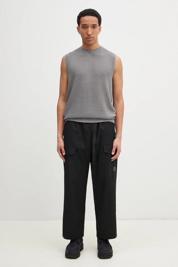 Y-3 gilet Graphic Knit Vest JM3237 grigio