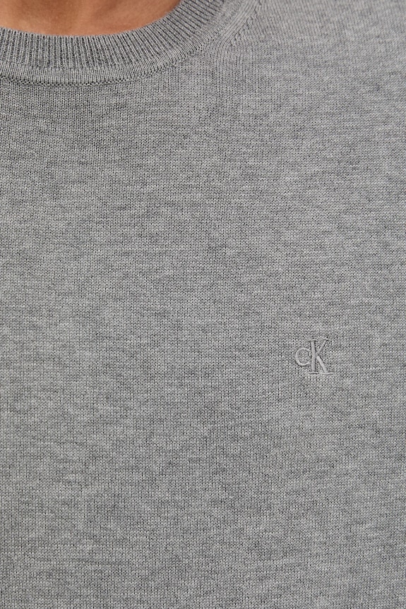 Calvin Klein pulover bărbați din bumbac LV040BM343 gri