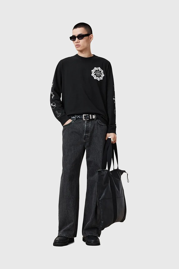 AllSaints bluza bawełniana ORBITAL M021PC