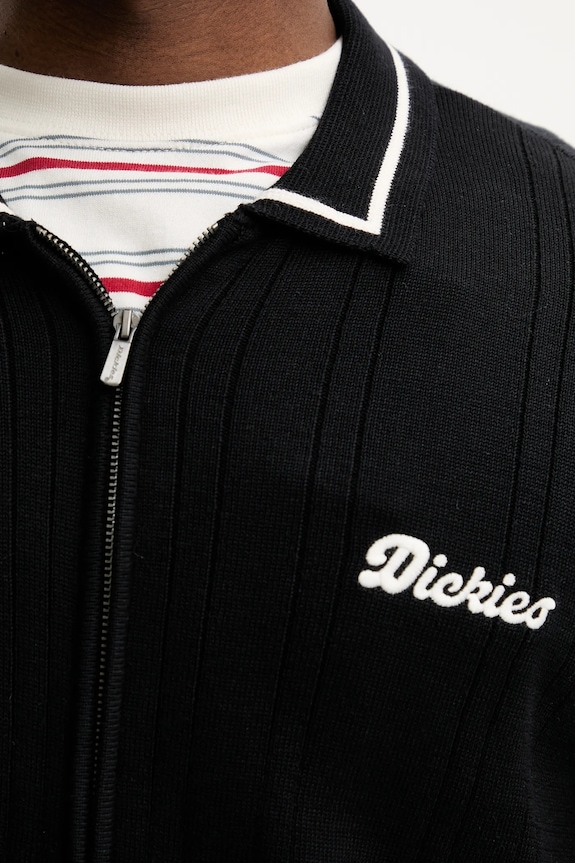 Dickies kardigan bawełniany DK0A4Z79BLK1 czarny