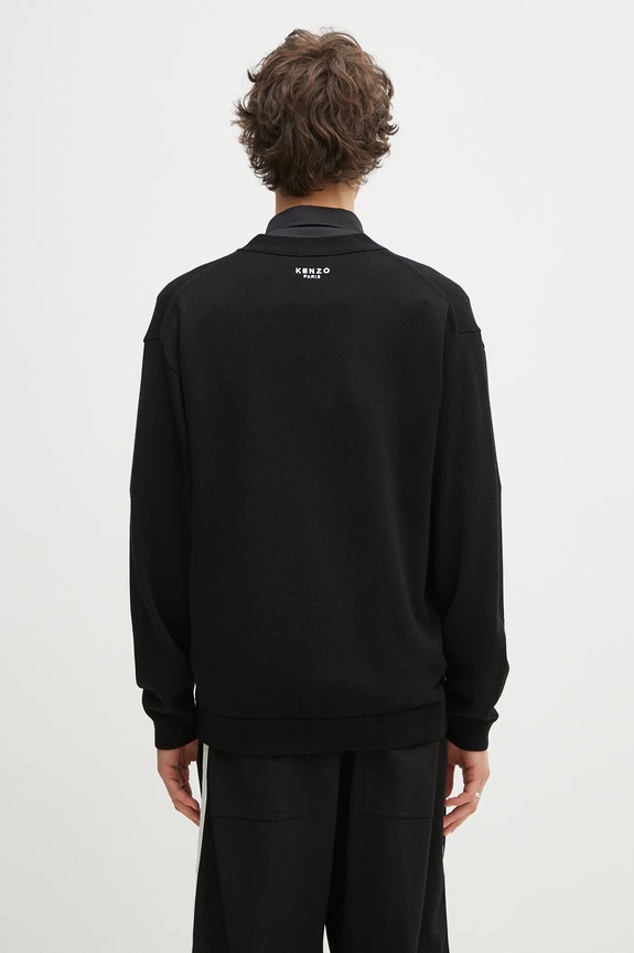 Odjeća Vuneni kardigan Kenzo Pop FF55CA7263LB.99J crna