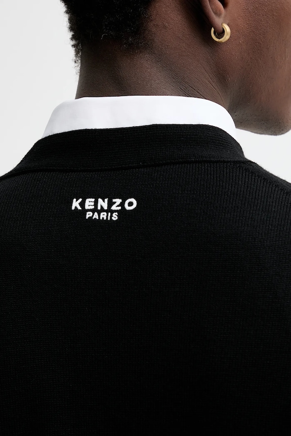 Kenzo cardigan din lana Pop FF55CA7263LB.99J