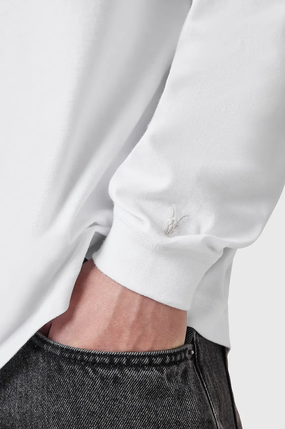 Abbigliamento AllSaints maglione in cotone FINN M005JC bianco
