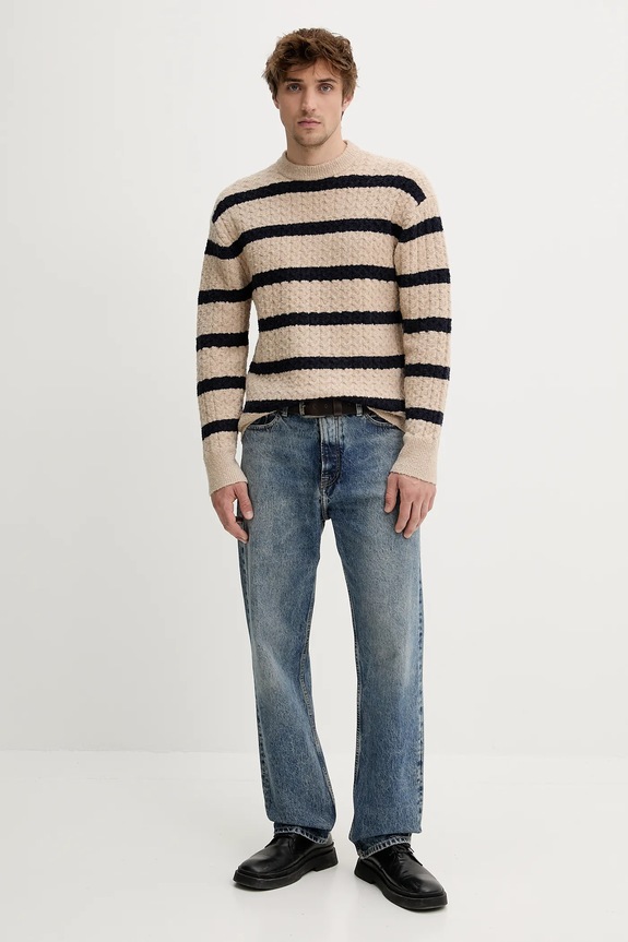Πουλόβερ Filippa K 31466.FK μπεζ SS25