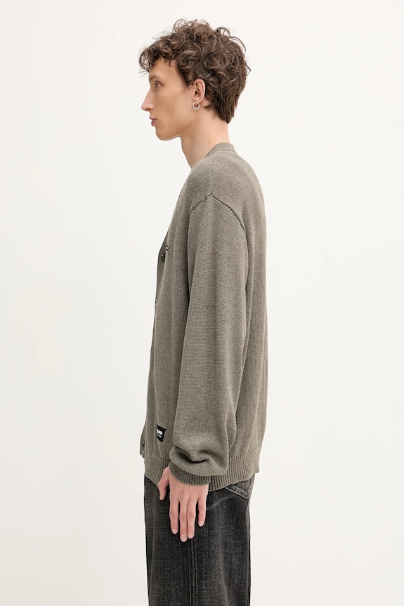 Kardigan NEIGHBORHOOD Plain Cardigan 251FUNH.KNM01 zelena SS25