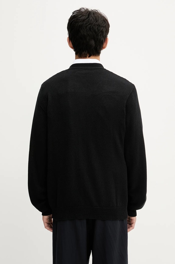 Clothing NEIGHBORHOOD cardigan Plain Cardigan 251FUNH.KNM01 black
