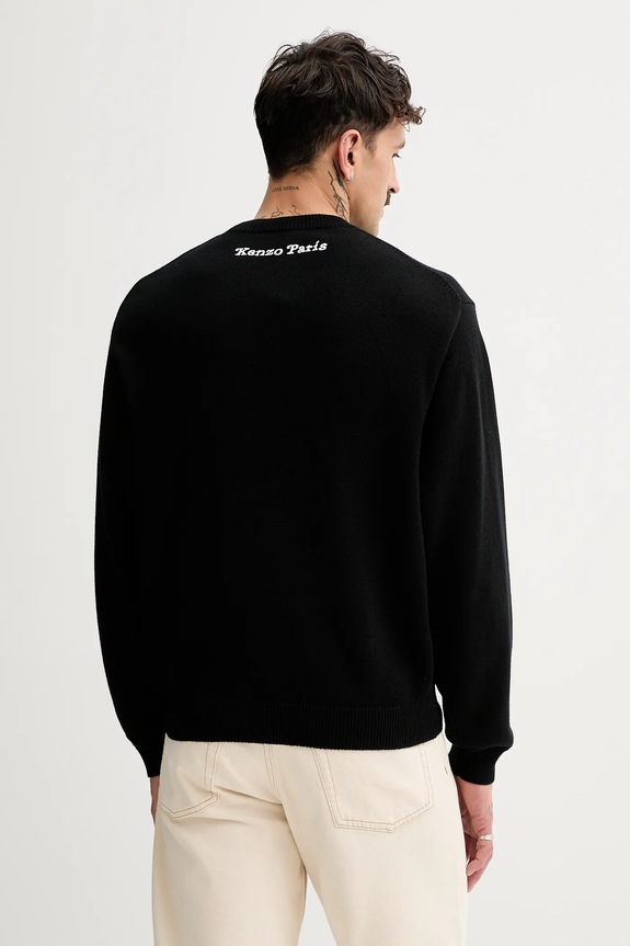 Kenzo sweter wełniany x Verdy czarny FF58PU7133CR.99J