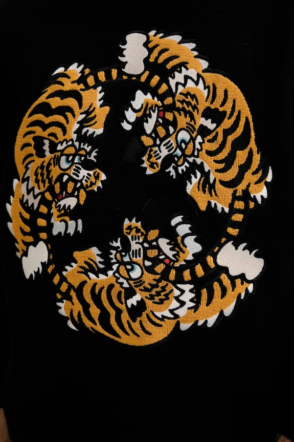 Kenzo sweter wełniany x Verdy FF58PU7133CR.99J