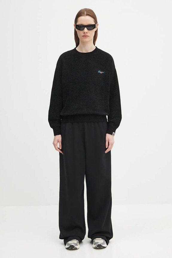 A Bathing Ape sweter BAPE chenille 1K80220003