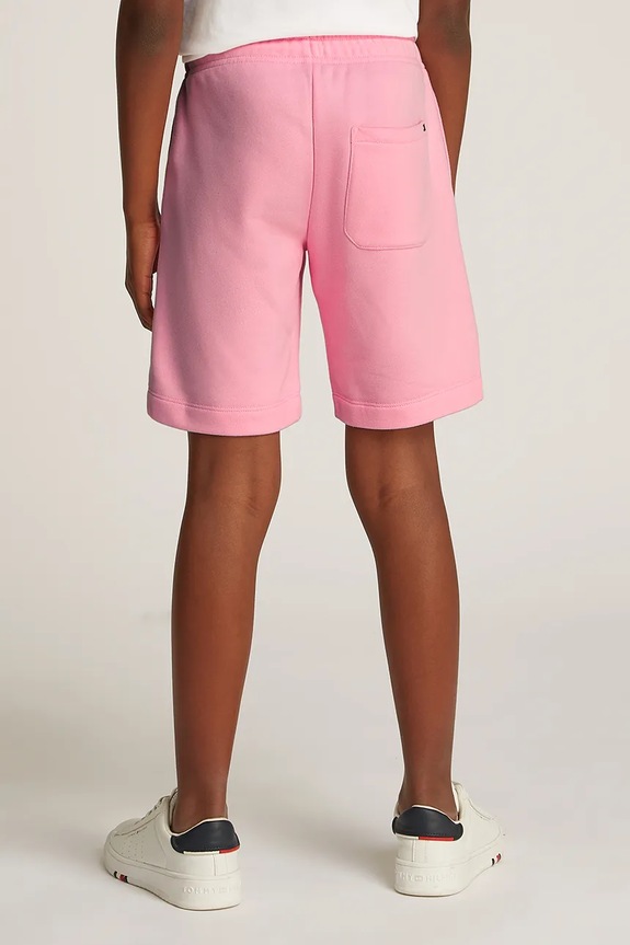 Detské krátke nohavice Tommy Hilfiger ružová KS0KS00627.98.122.PPYA
