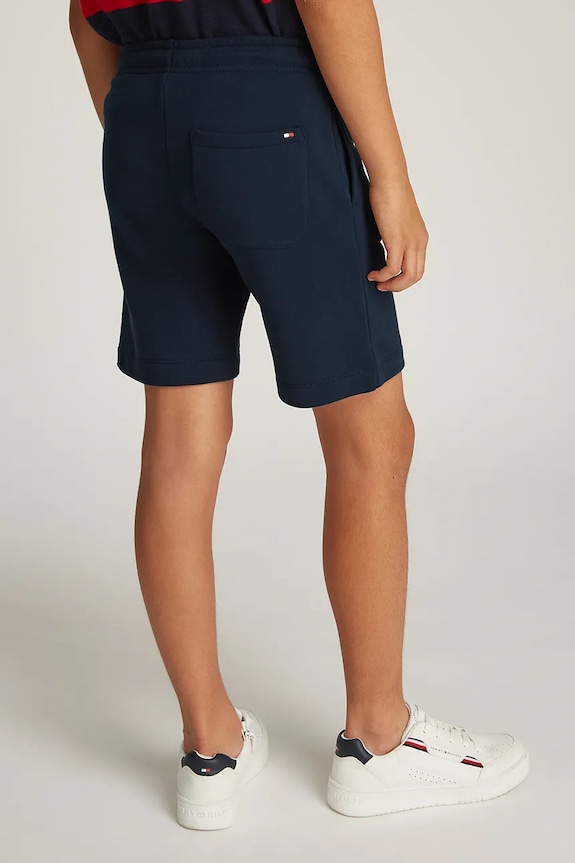 Dječje kratke hlače Tommy Hilfiger mornarsko plava KS0KS00627.128.176.PPYA