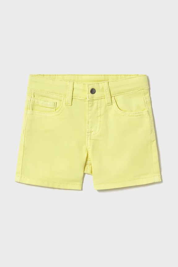 Mayoral pantaloni scurti copii casual galben 206.3F.Baby.PPYA