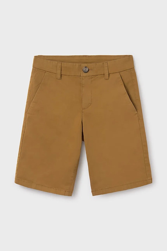 Παιδικό σορτς Mayoral bermudy chino basic 242.7A.Junior.PPYA κίτρινο SS25