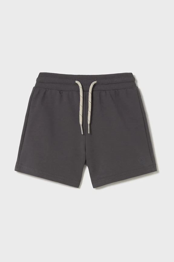 Dječje kratke hlače Mayoral bez uzorka crna 621.3H.Baby.PPYA