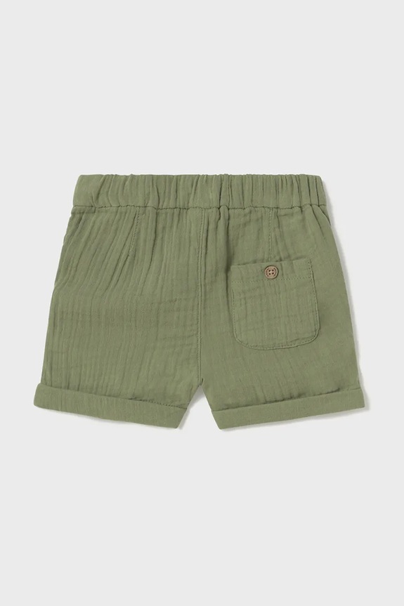 Αγορίστικα Παιδικό βαμβακερό σορτς Mayoral 1241.3C.Baby.PPYA πράσινο